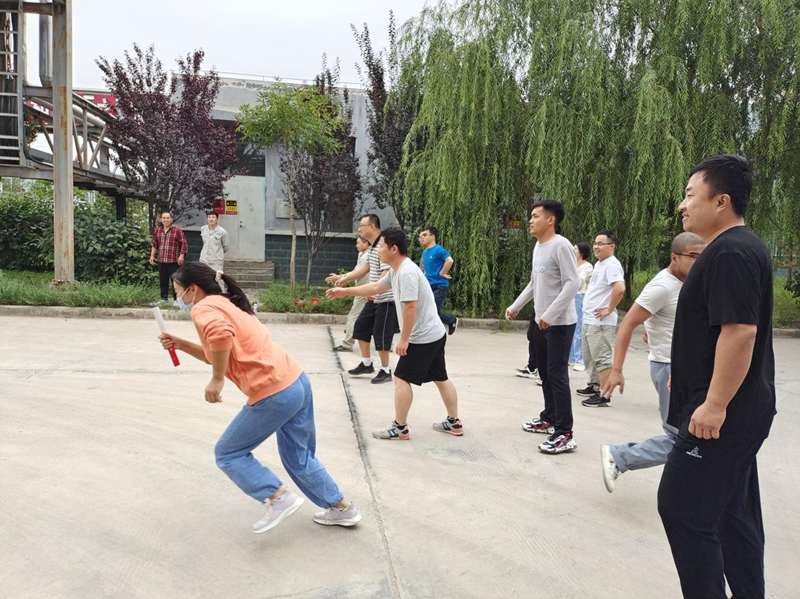 寧夏鑫爾特公司舉辦“迎雙節 慶全運”秋季職工運動會