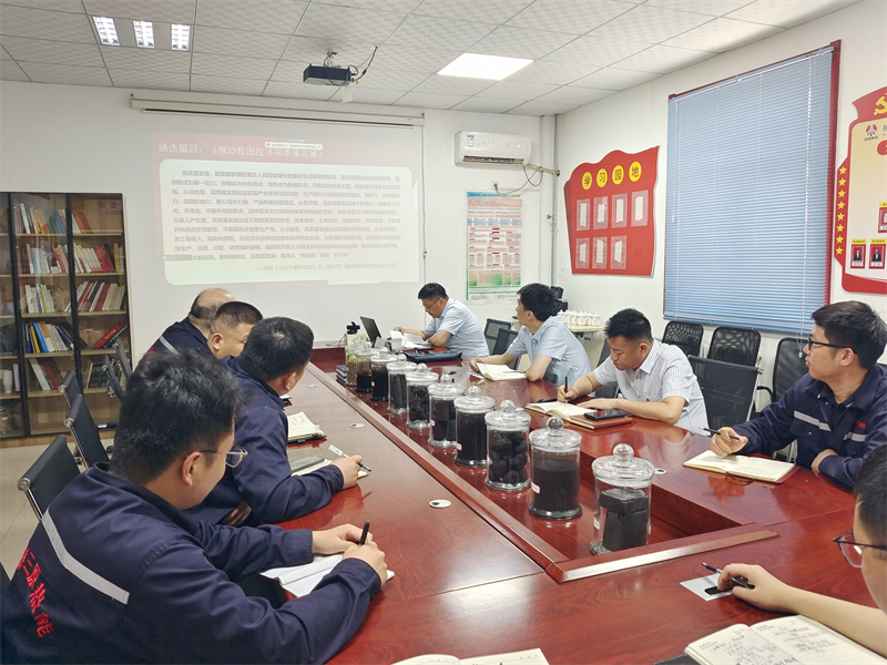 公司副總經(jīng)理劉新成到黨建聯(lián)系點開展《習近平著作選讀》宣講暨主題教育專題黨課