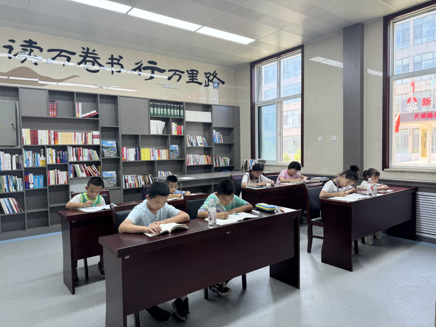 神木分公司暑期愛心托管班圓滿結束