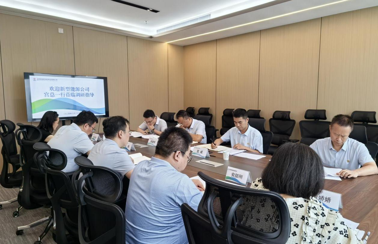 公司黨委委員、副總經理宮成到西安片區各單位調研指導工作